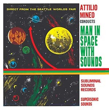 ATTILIO MINEO - Man In Space With Sounds LP (colour vinyl)