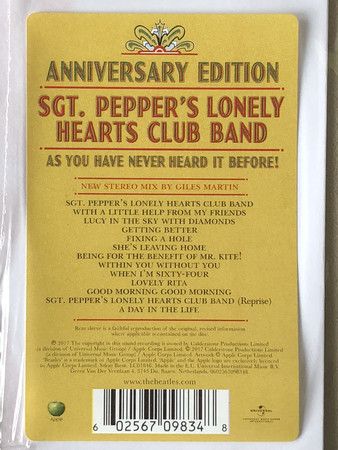 BEATLES - Sgt. Pepper's Lonely Hearts Club Band - Anniversary Edition LP