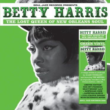 BETTY HARRIS - The Lost Queen of New Orleans Soul 2LP (colour vinyl) (RSD 2022)