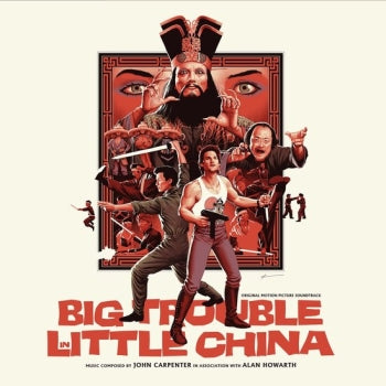 BIG TROUBLE IN LITTLE CHINA OST by John Carpenter & Alan Howarth LP