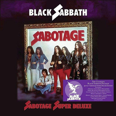 BLACK SABBATH - Sabotage Super Deluxe BOX