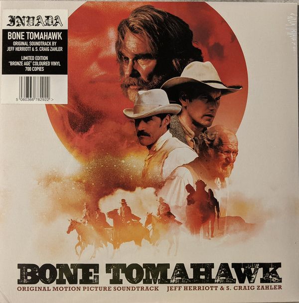 BONE TOMAHAWK OST by Jeff Herriott and S. Craig Zahler LP