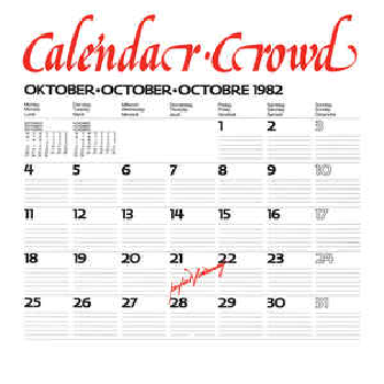 ** FLASH SALE ** CALENDAR CROWD - Perfect Hideaway LP