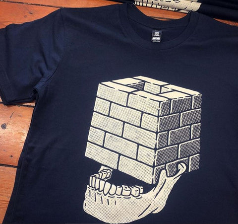 CASTLE FACE - Block Head T-SHIRT