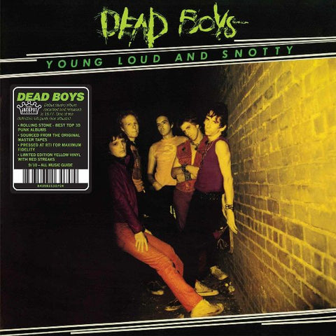 DEAD BOYS - Young Loud and Snotty LP