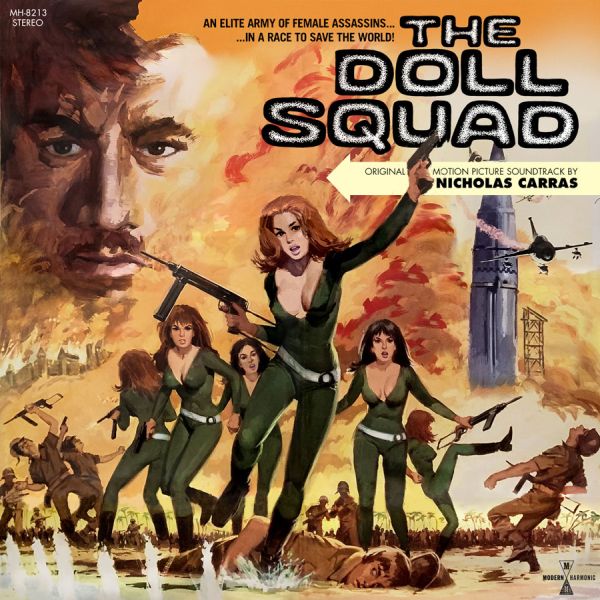 THE DOLL SQUAD OST by Nicholas Carras LP