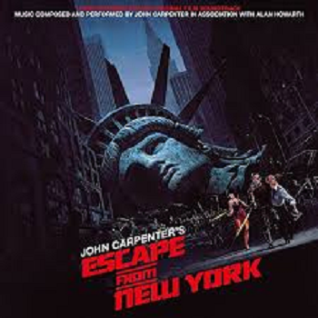 ESCAPE FROM NEW YORK OST by John Carpenter with Alan Howarth 2LP