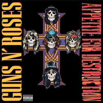 GUNS n' ROSES - Appetite For Destruction LP