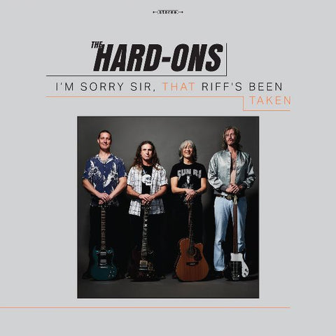 HARD-ONS - I'm Sorry Sir, That Riff's Been Taken LP