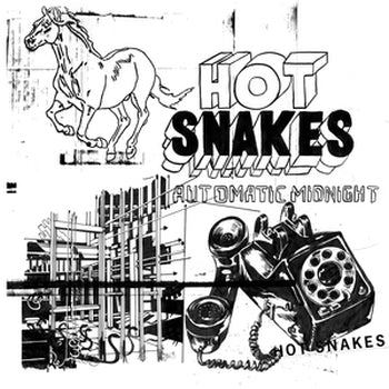 HOT SNAKES - Automatic Midnight LP (colour vinyl)