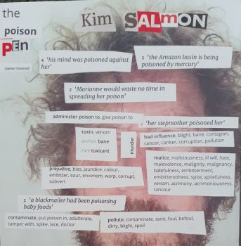 KIM SALMON / SCIENTISTS - The Poison Pen / Dissonance 7"