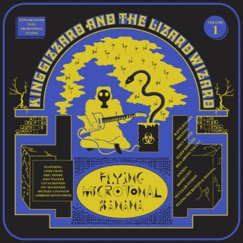 KING GIZZARD AND THE LIZARD WIZARD - Flying Microtonal Banana ("Radioactive Yellow" U.S edition) LP