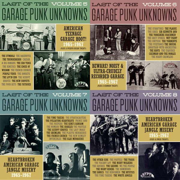 v/a- LAST OF THE GARAGE PUNK UNKNOWNS LP SET