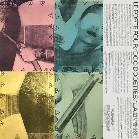 ** FLASH SALE ** LE FORTE FOUR / DOO-DOOETTES - L.A. Free Music Society Live At The Brand 2LP