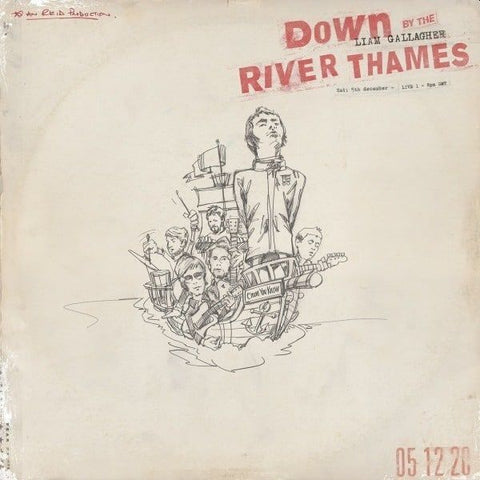 LIAM GALLAGHER - Down By The River Thames 2LP (colour vinyl)