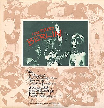 LOU REED - Berlin LP