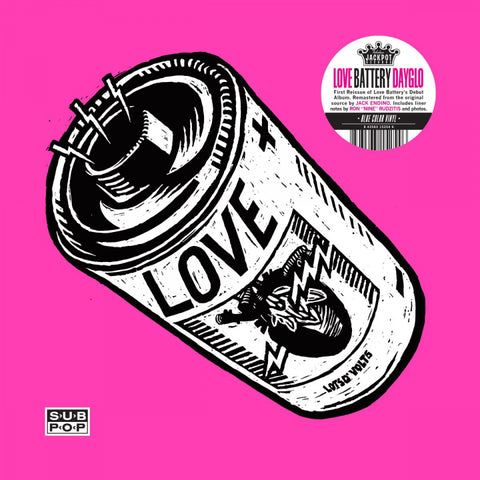 LOVE BATTERY - Dayglo LP (colour vinyl)