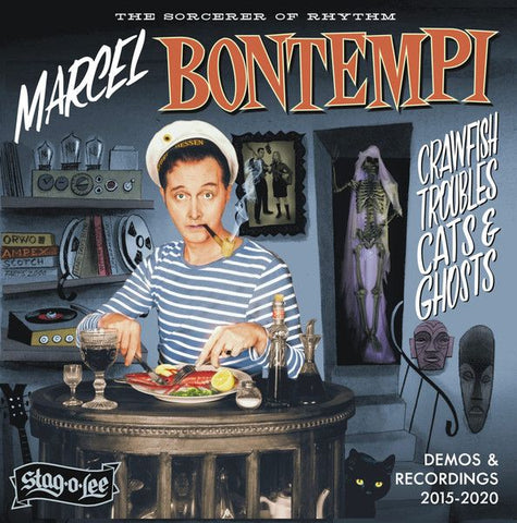 MARCEL BONTEMPI - Crawfish, Troubles, Cats and Ghosts LP (bonus 7")