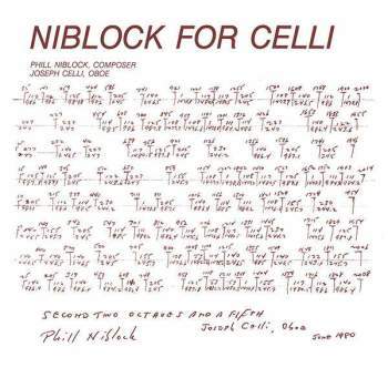 PHILL NIBLOCK – Niblock For Celli / Celli Plays Niblock LP