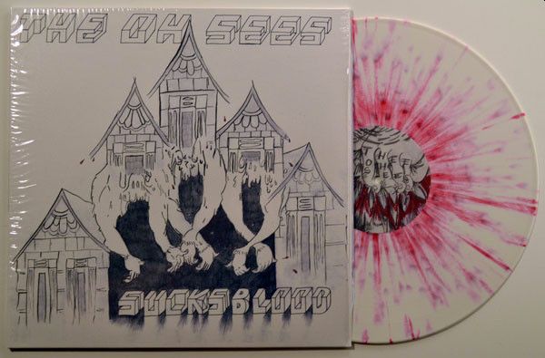 OH SEES - Sucks Blood LP (og white with red splatter vinyl)