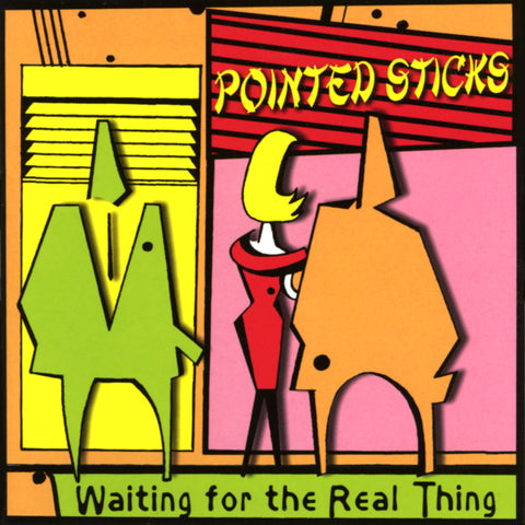 POINTED STICKS - Waiting For The Real Thing LP