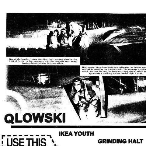 QLOWSKI - Ikea Youth / Grinding Halt 7"