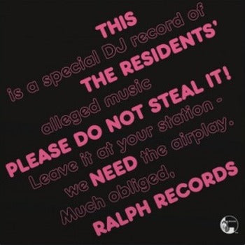 RESIDENTS - Please Do Not Steal It LP