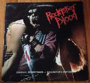 ROCKTOBER BLOOD OST by Richard Taylor / Lon Cohen / Paul Bennett LP