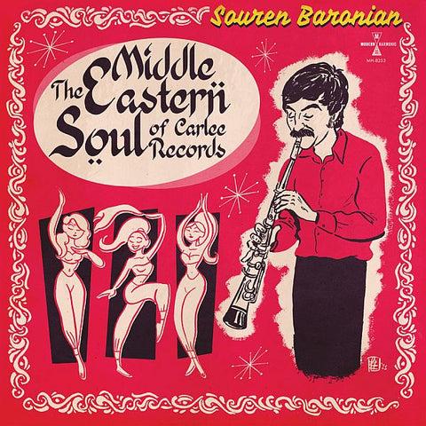 SOUREN BARONIAN - Middle Eastern Soul of Carlee Records 3LP (Translucent Gold vinyl) (RSD 2022)