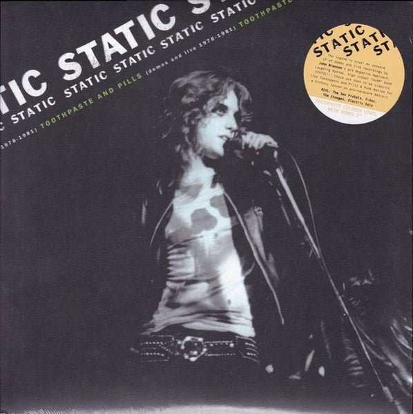STATIC - Toothpaste And Pills LP – Strangeworld Records