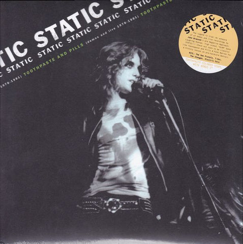 ** FLASH SALE ** STATIC - Toothpaste And Pills LP