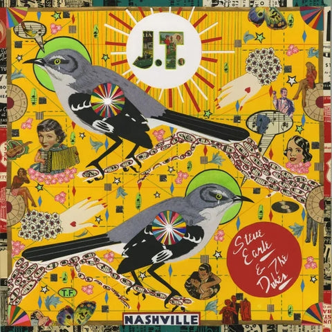 ** FLASH SALE ** STEVE EARLE & THE DUKES - J.T. LP
