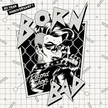 v/a- BORN BAD RECORD SHOP 20 YEAR ANNIVERSARY LP