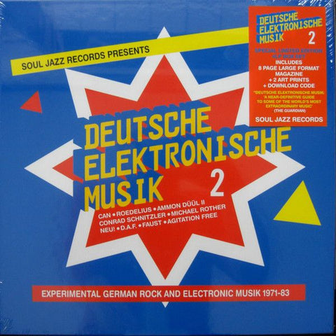 v/a- DEUTSCHE ELEKTRONIISCHE MUSIC 2: Experimental German Rock and Electronic Musik 1971-83 4LP BOX