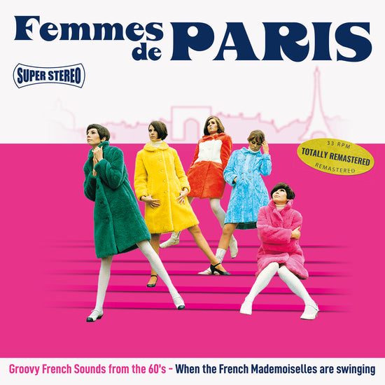 v/a- FEMMES DE PARIS: Groovy French Sounds From The 60s LP (colour vinyl)