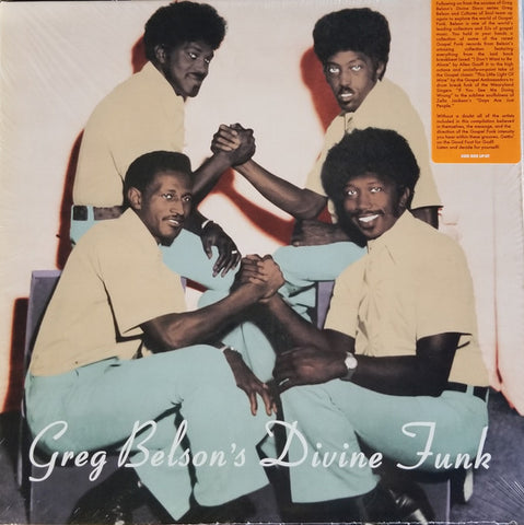v/a- GREG BELSON'S DIVINE FUNK: Rare American Gospel Soul and Funk LP
