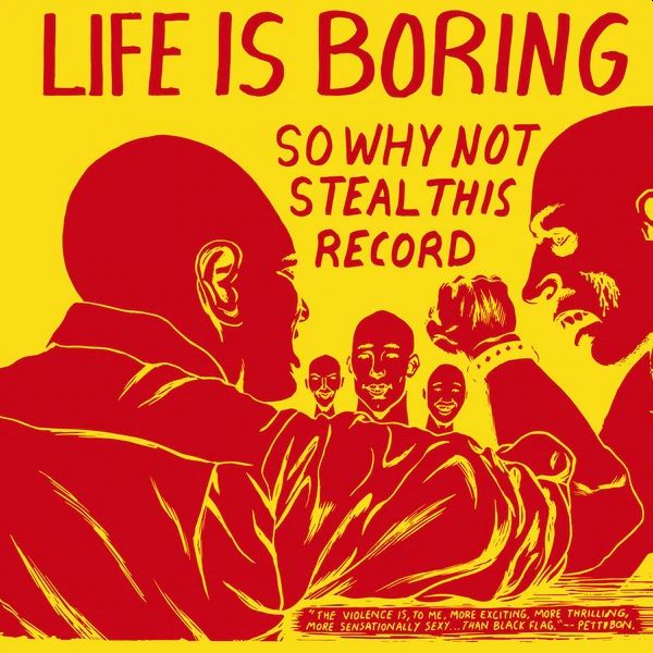 v/a- LIFE IS BORING SO WHY NOT STEAL THIS RECORD LP