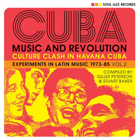 v/a- MUSIC AND REVOLUTION (CULTURE CLASH IN HAVANA CUBA): Experiments In Latin Music 1973-85 2LP