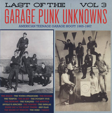 v/a- LAST OF THE GARAGE PUNK UNKNOWNS vol. 3 LP