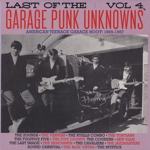 v/a- LAST OF THE GARAGE PUNK UNKNOWNS vol. 4 LP