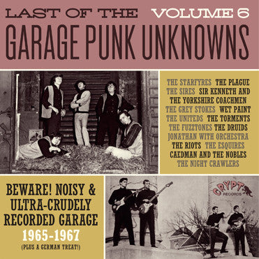 v/a- LAST OF THE GARAGE PUNK UNKNOWNS vol. 6 LP