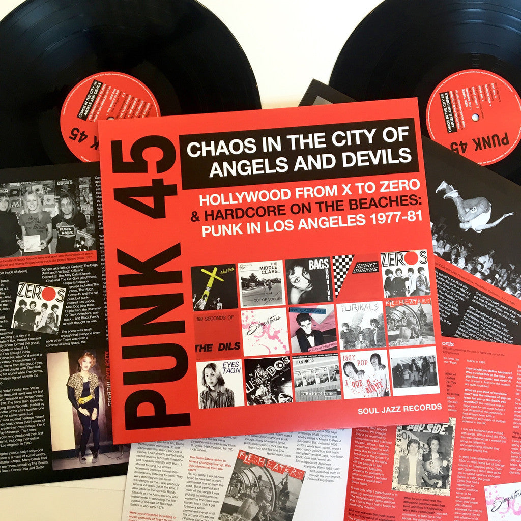 v/a- CHAOS IN THE CITY OF ANGELS AND DEVILS: PUNK IN LOS ANGELES 1977-81 2LP