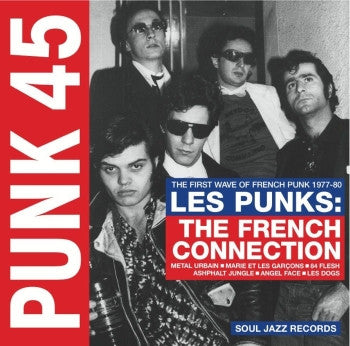 v/a- LES PUNKS: THE FRENCH CONNECTION - THE FIRST WAVE OF FRENCH PUNK 1977-80 2LP