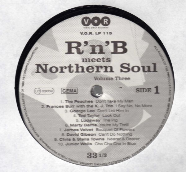 v/a- R'n'B MEETS NORTHERN SOUL VOL. 3 LP