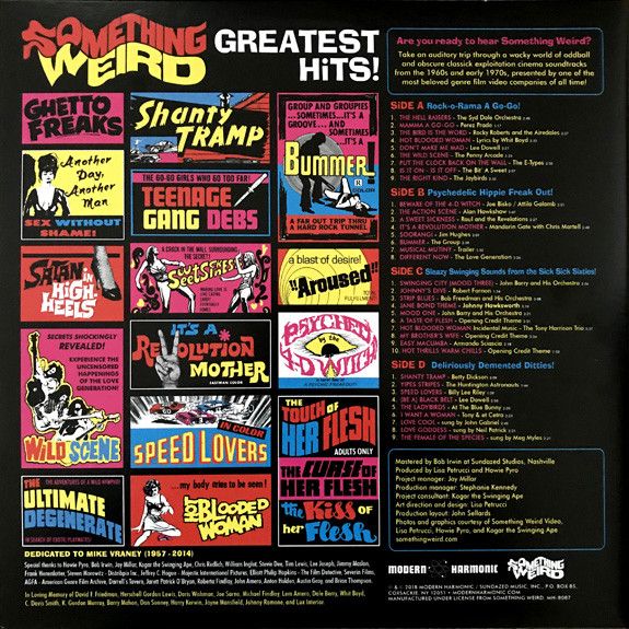 v/a- SOMETHING WEIRD GREATEST HITS 2LP