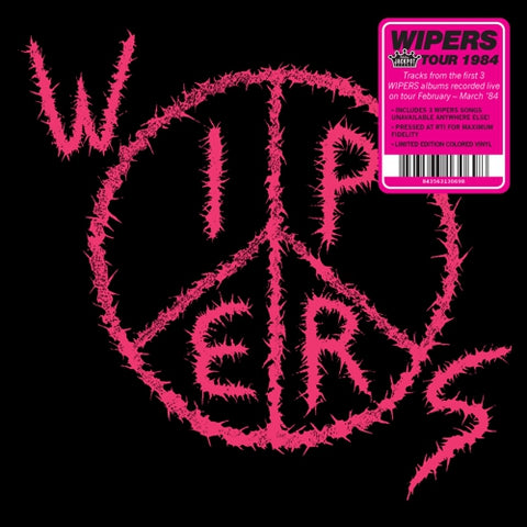 WIPERS - Wipers Tour 1984 LP
